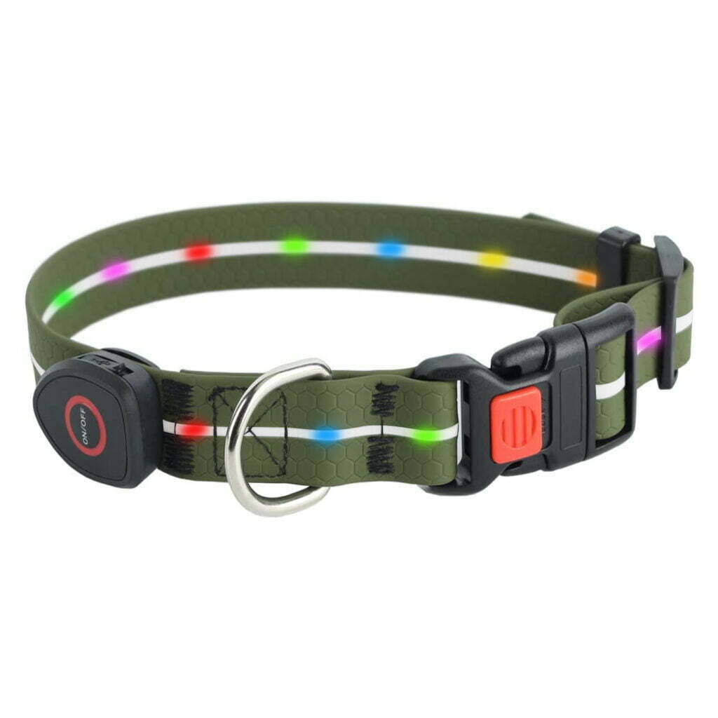 LED Light Up Dog Collar - SIGNAL COLLAR