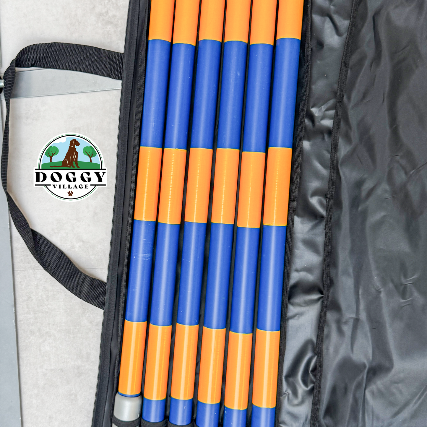 "Profesjonalny slalom dla psów - 12 tyczek  WEAVE POLE PRO 12 "