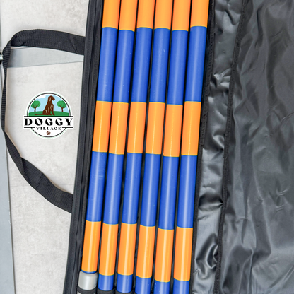 "Profesjonalny slalom dla psów - 12 tyczek  WEAVE POLE PRO 12 "