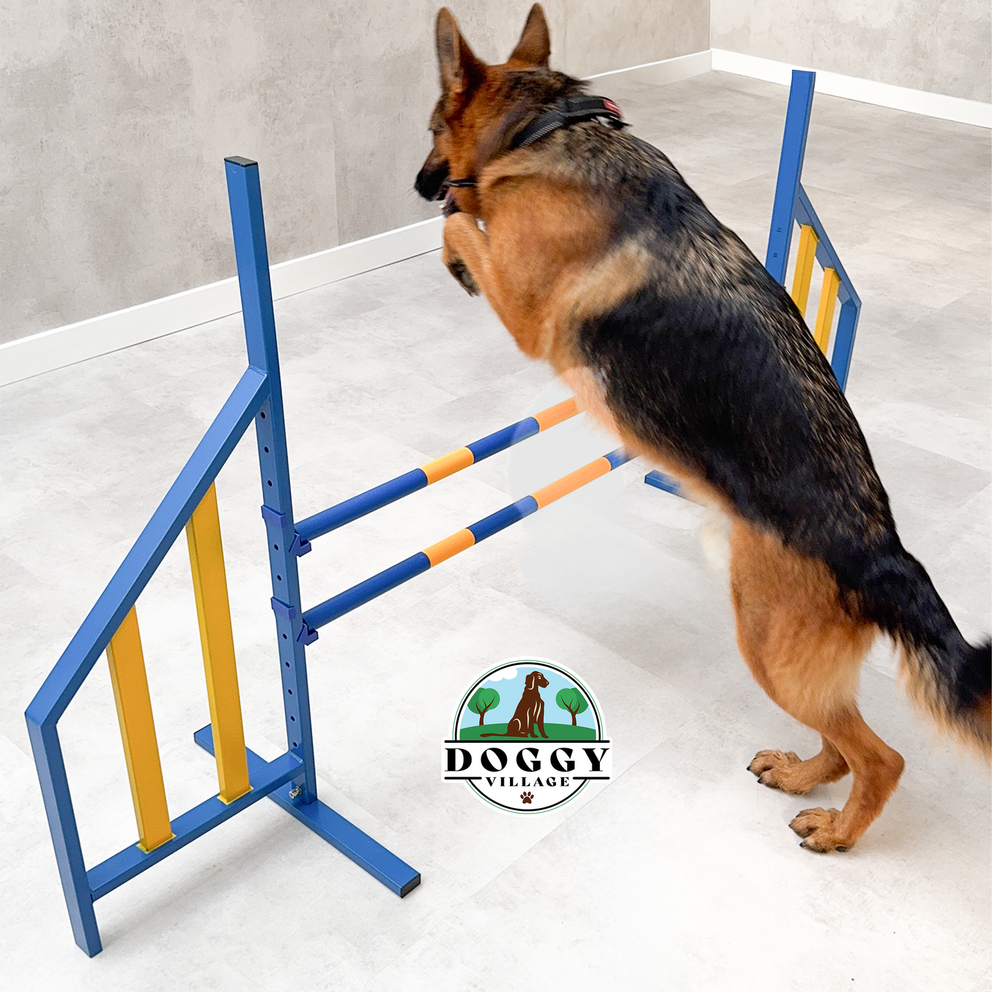 "Pionowa przeszkoda do skoków dla psów ciężka  DOG HURDLE HEAVY