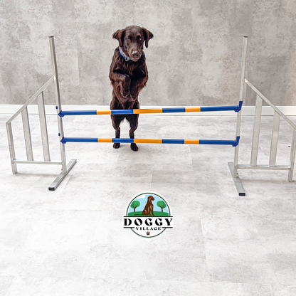 Aluminiowa przeszkoda do skoków dla psów  DOG HURDLE DELUX